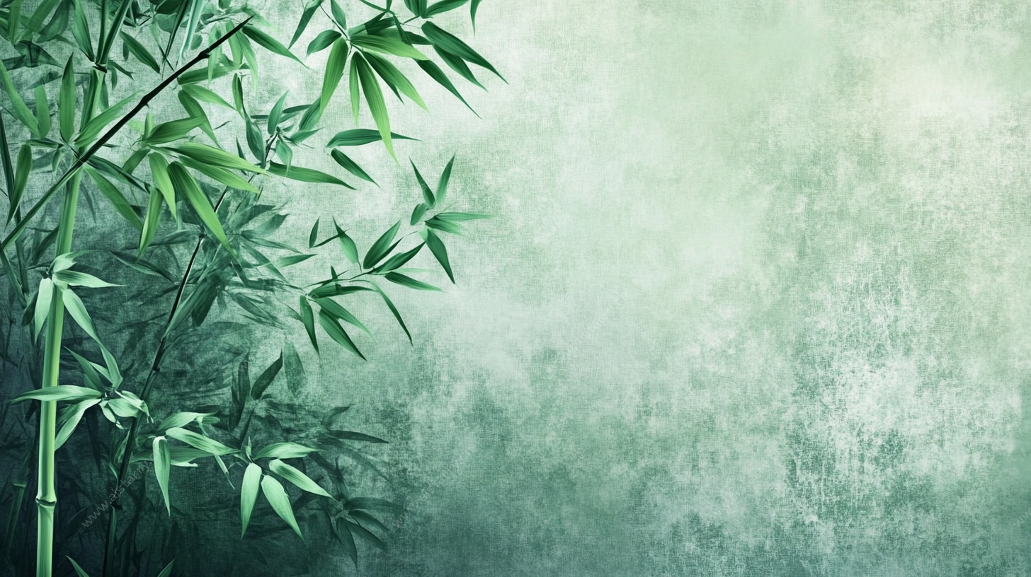 清新翠竹背景图