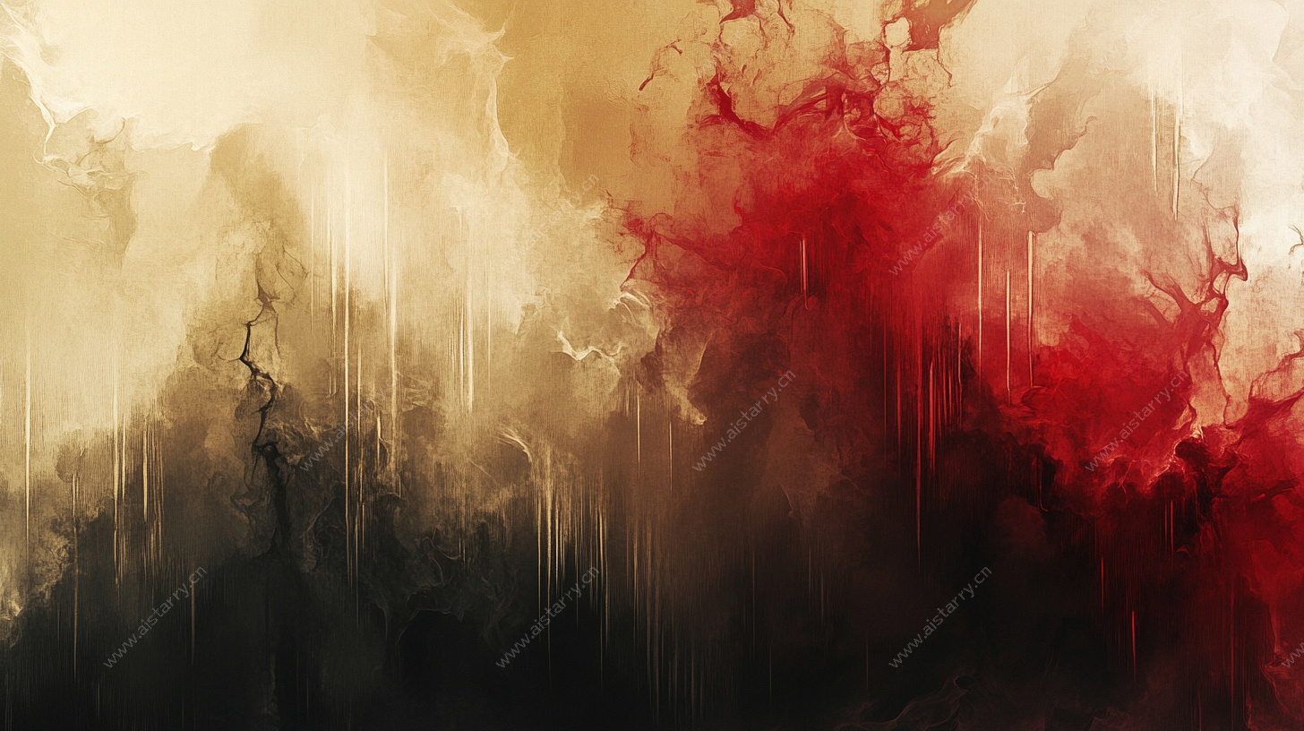 抽象水墨风格艺术背景图