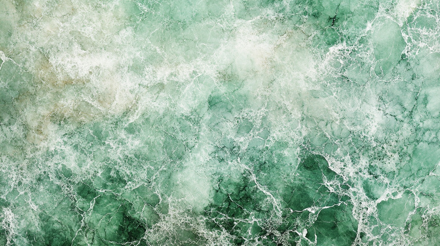 翠绿色大理石纹理背景图