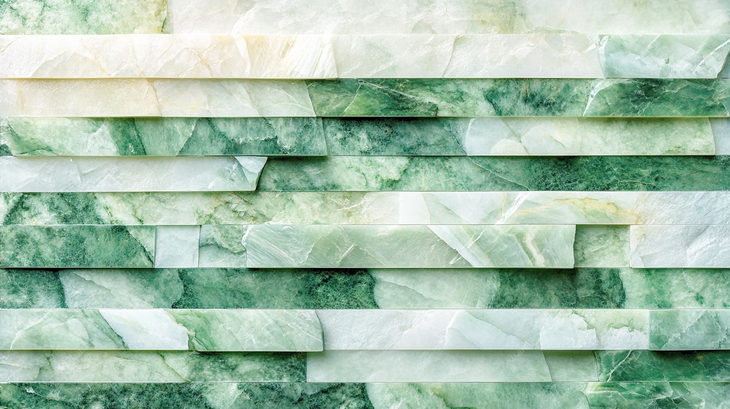 绿色大理石纹理墙面