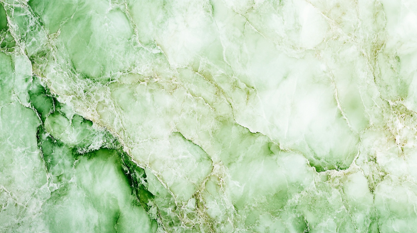 翠绿大理石纹理背景图