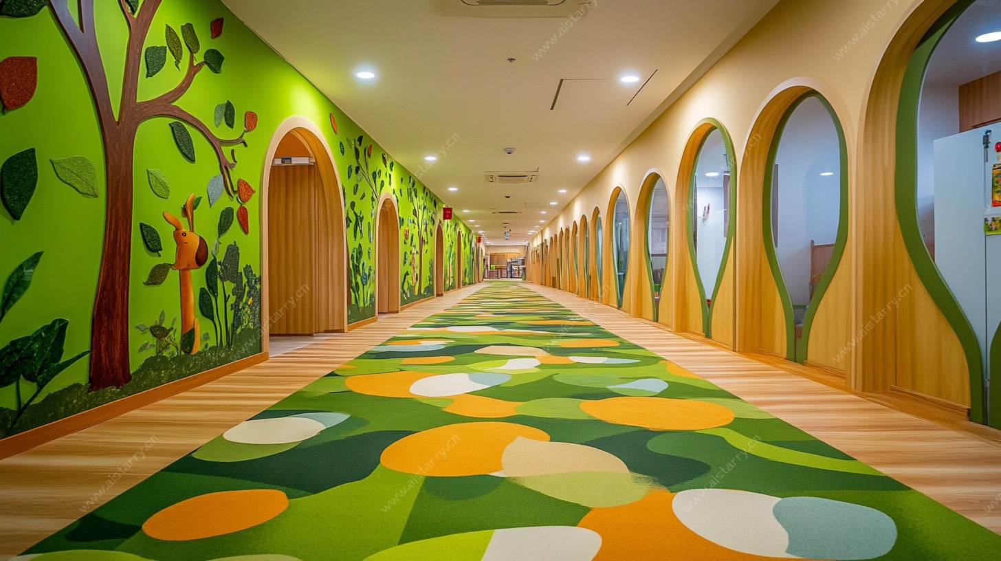 童趣走廊幼儿园室内场景