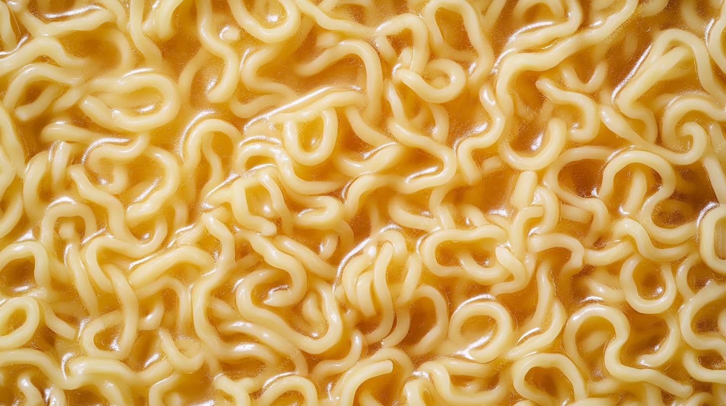 美味方便面特写