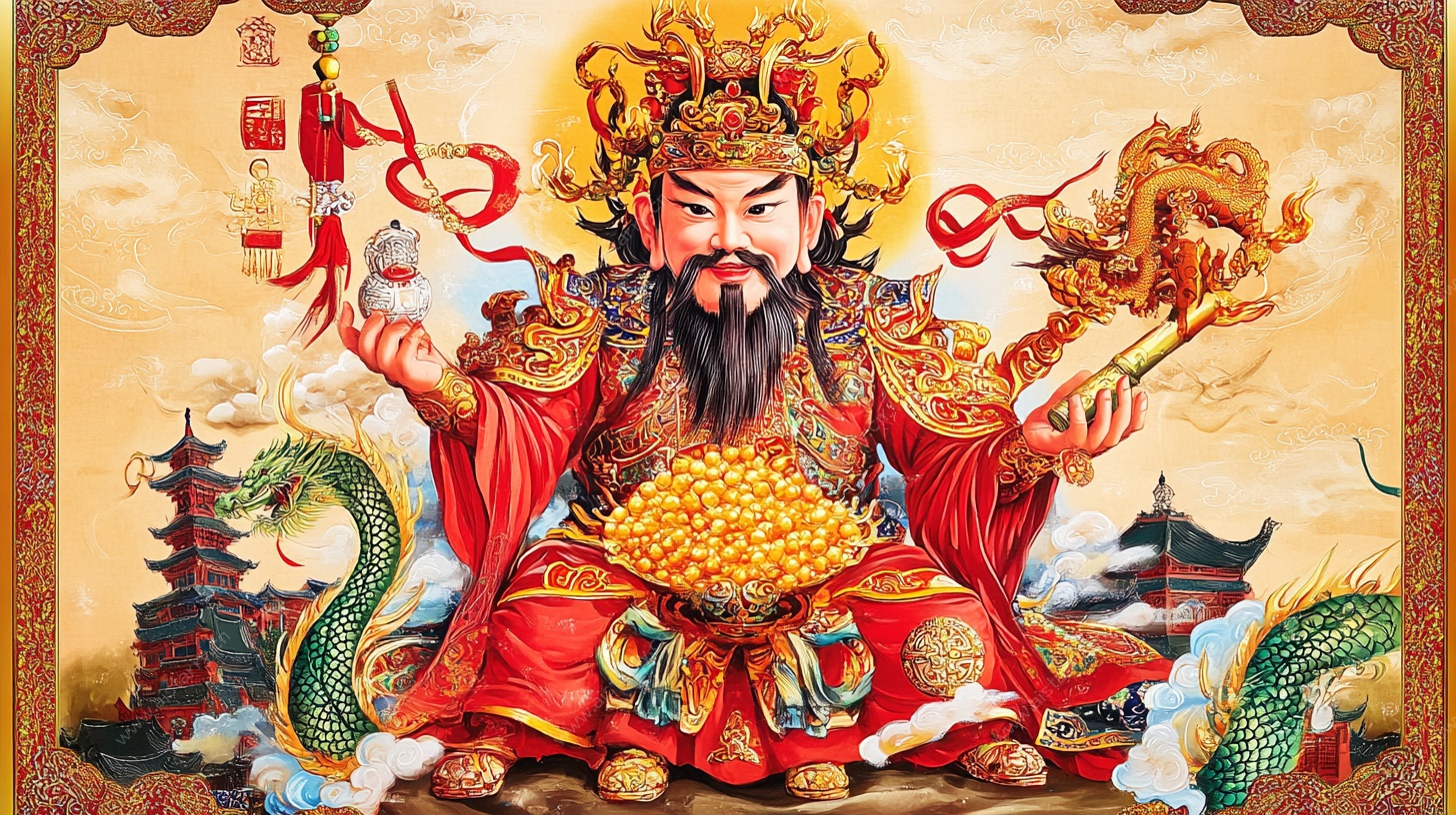 财神爷画像