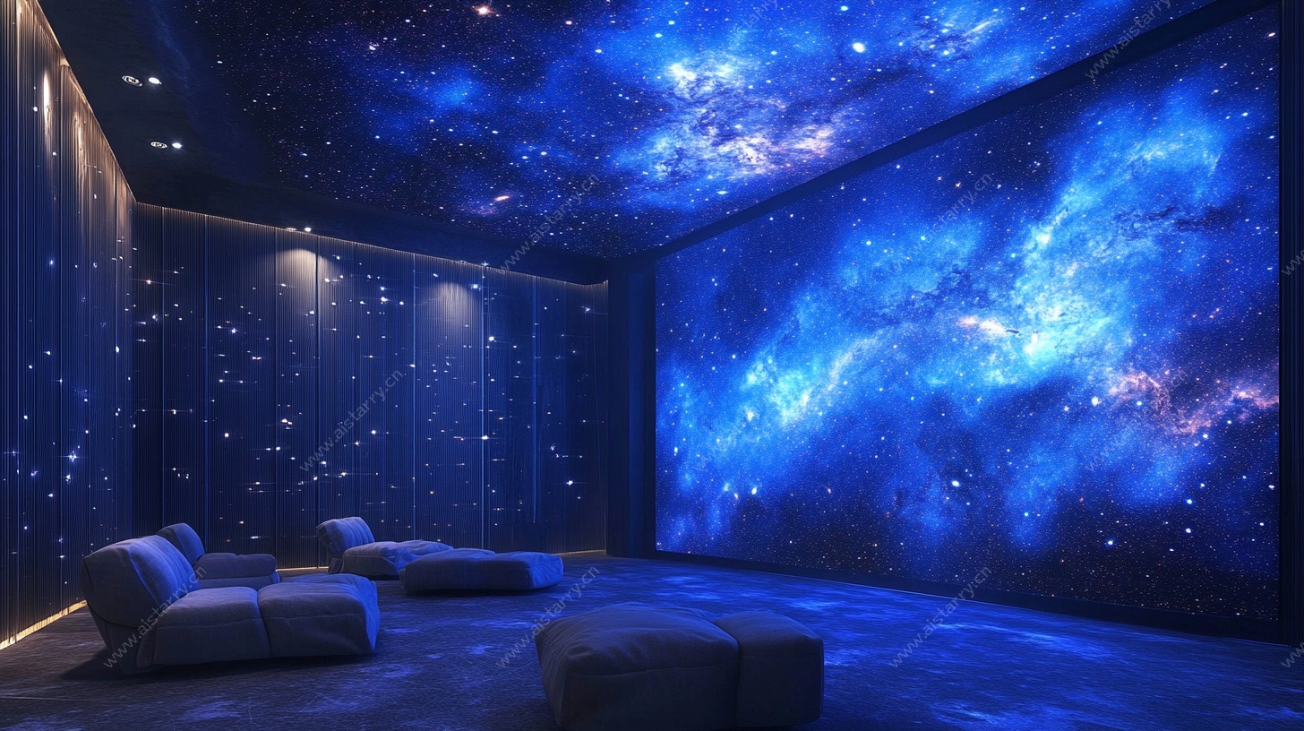 梦幻星空主题观影室