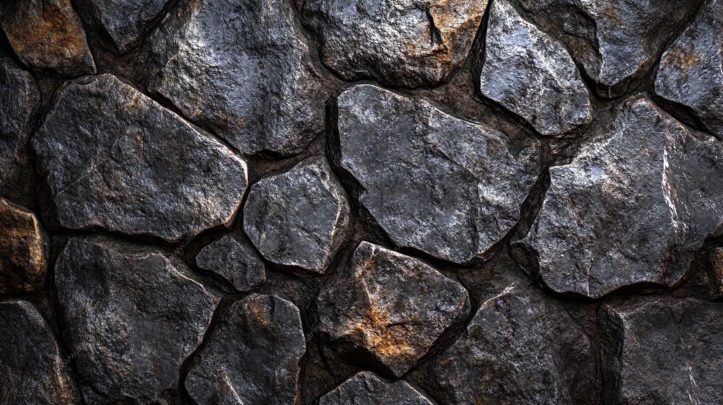 石砌墙面纹理图