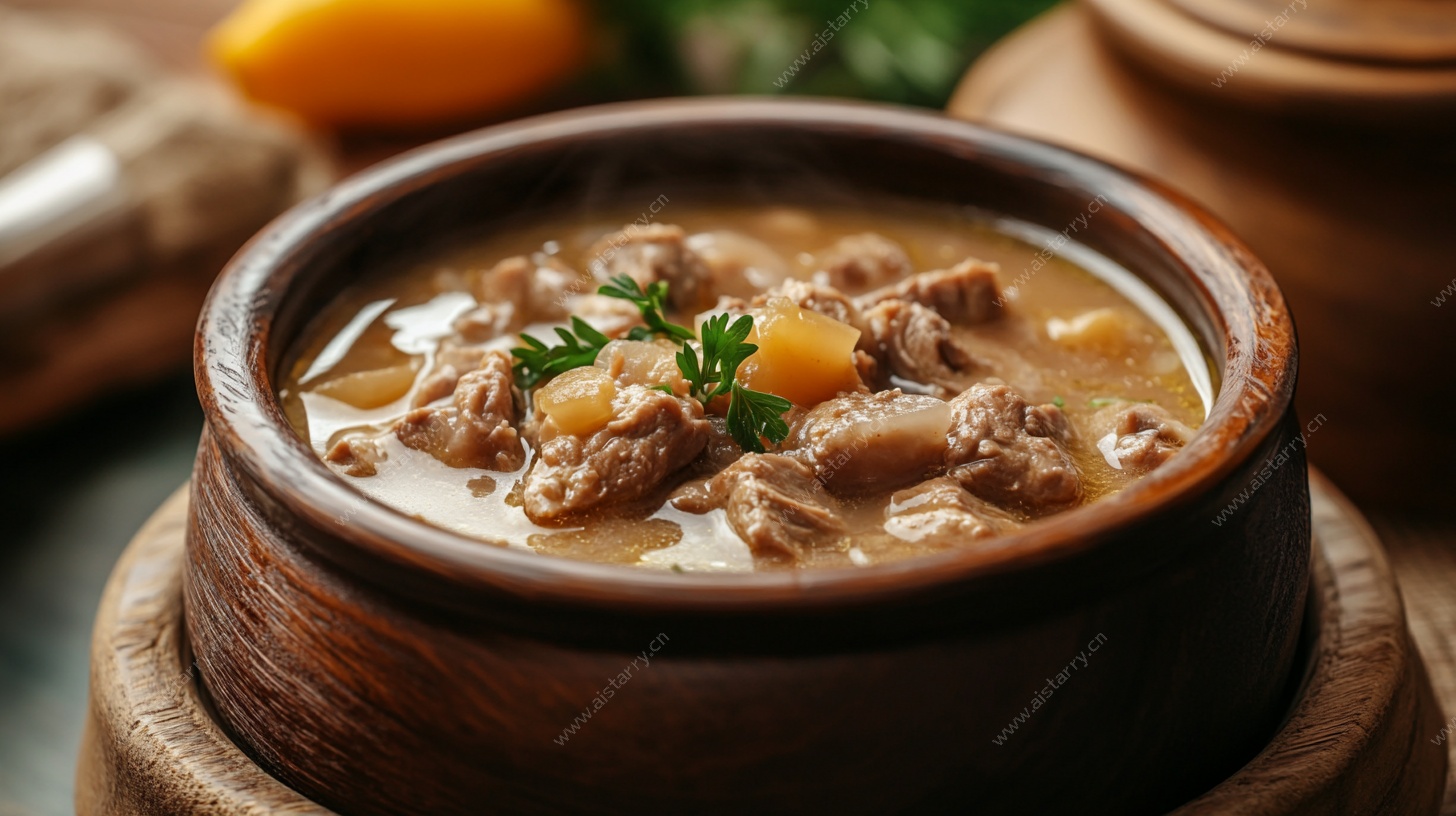 陶罐牛肉汤 浓郁风味诱人