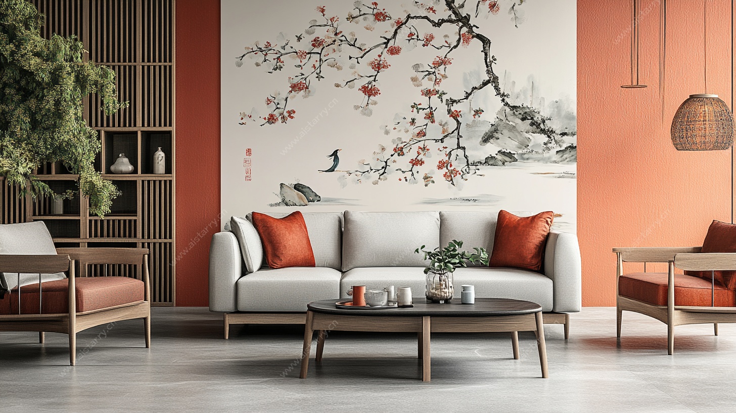 中式客厅 典雅写意风