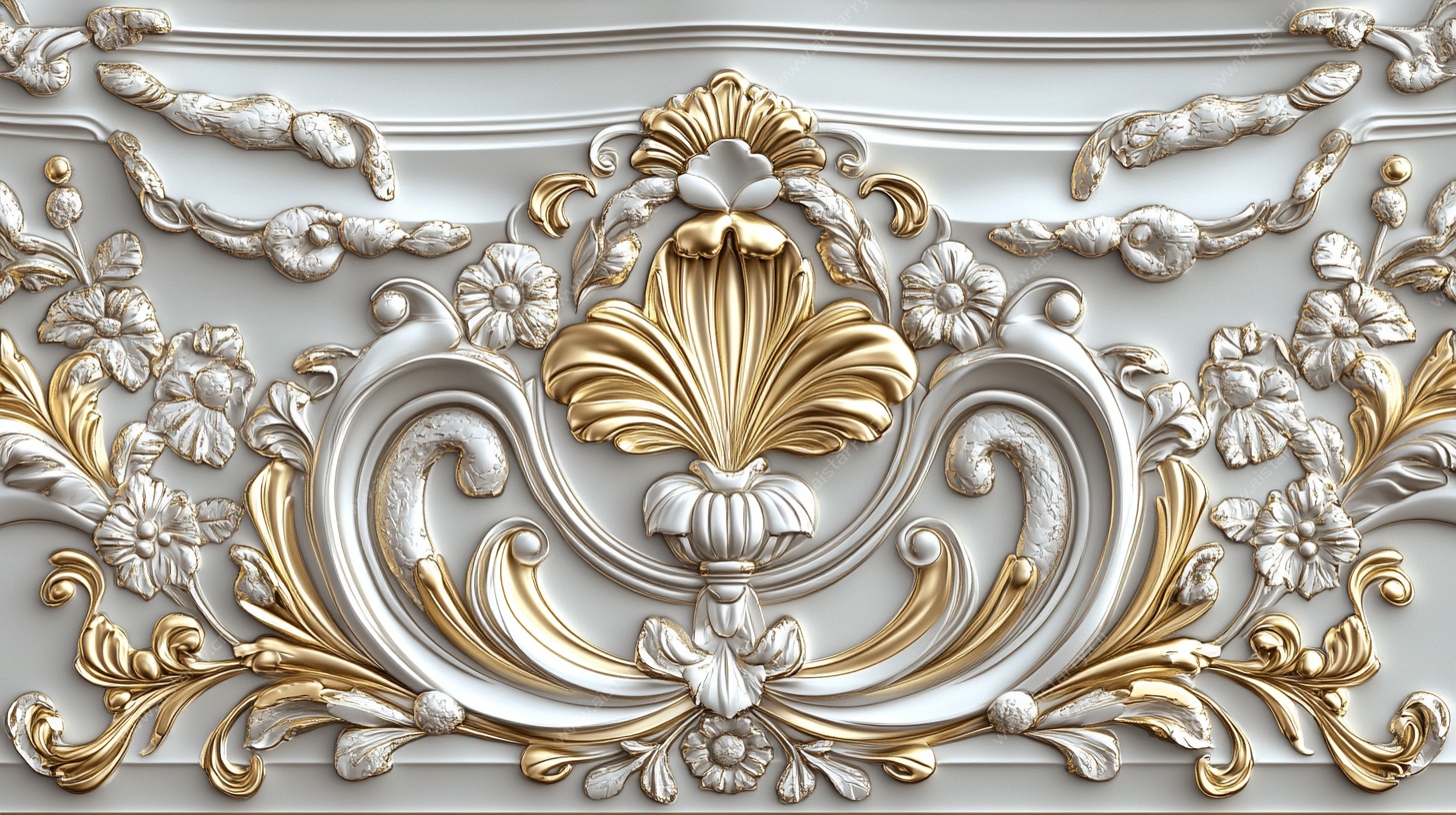欧式奢华墙面浮雕装饰