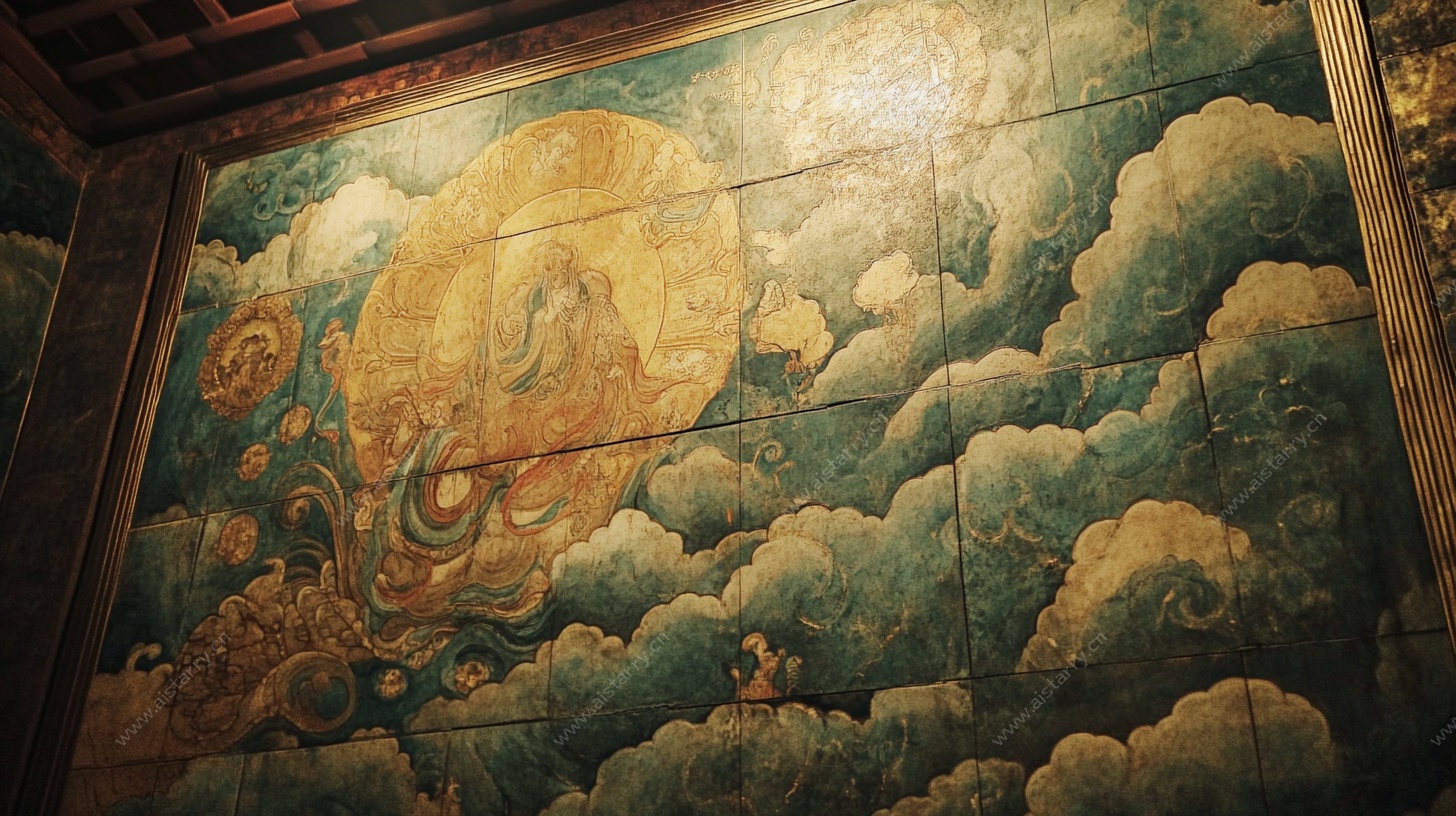 古典壁画中的神秘佛像