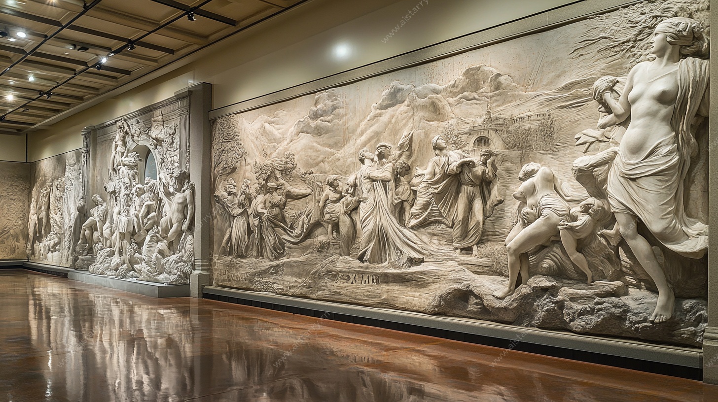 大型浮雕艺术作品展示