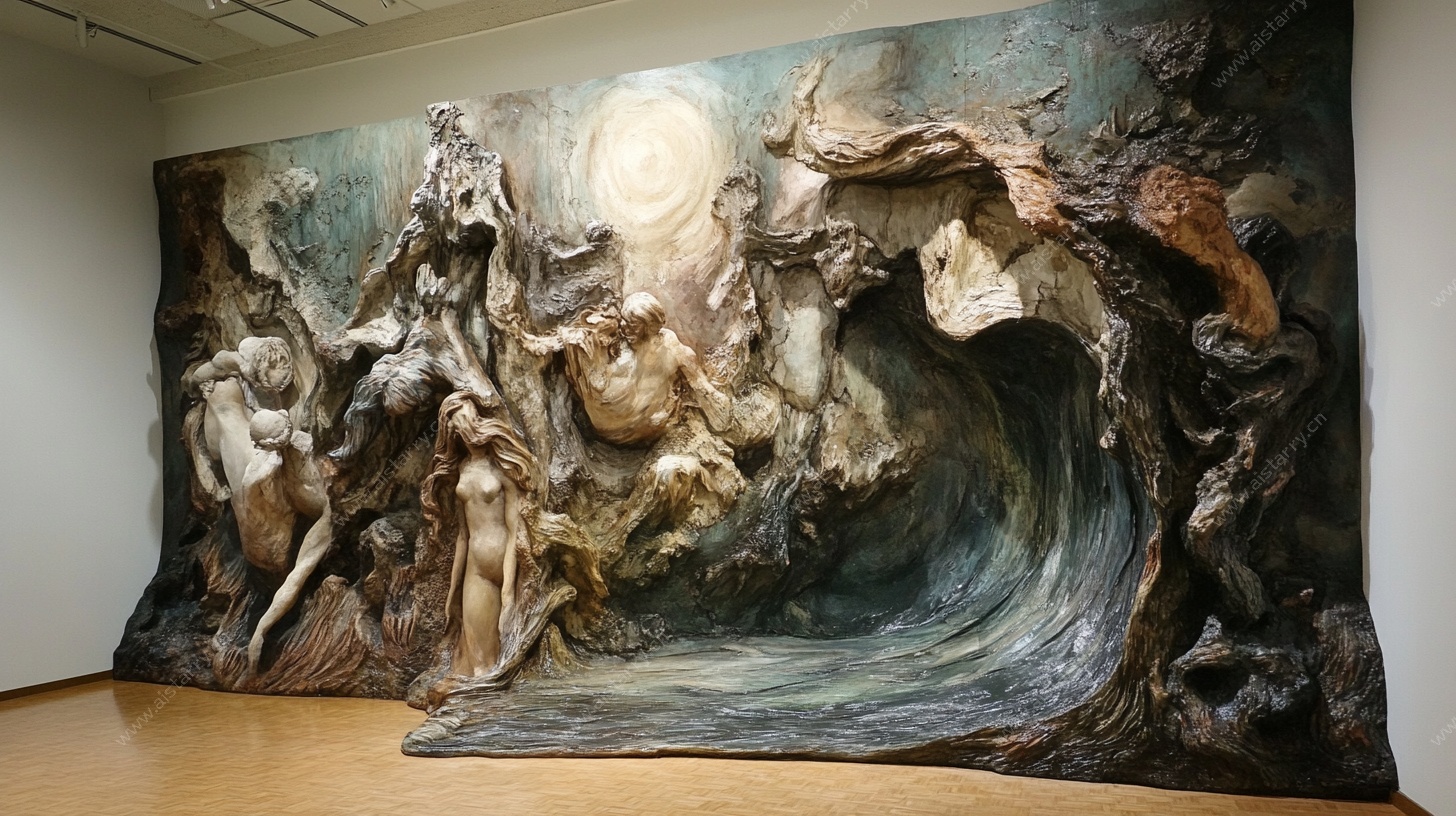 立体壁画艺术作品展示