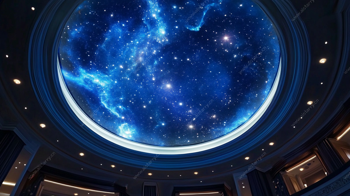 星空穹顶室内奇幻景观