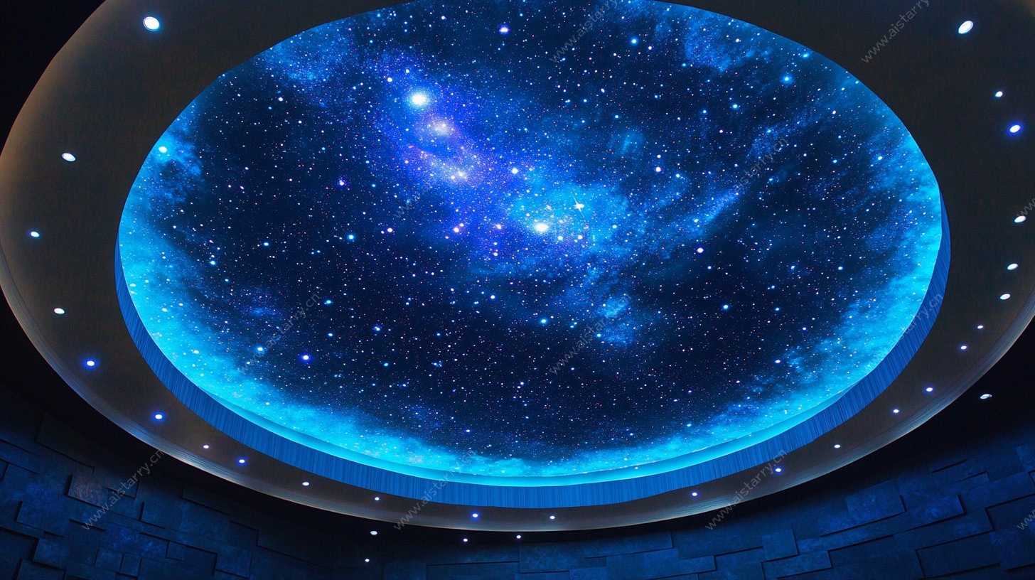 梦幻星空天花板设计