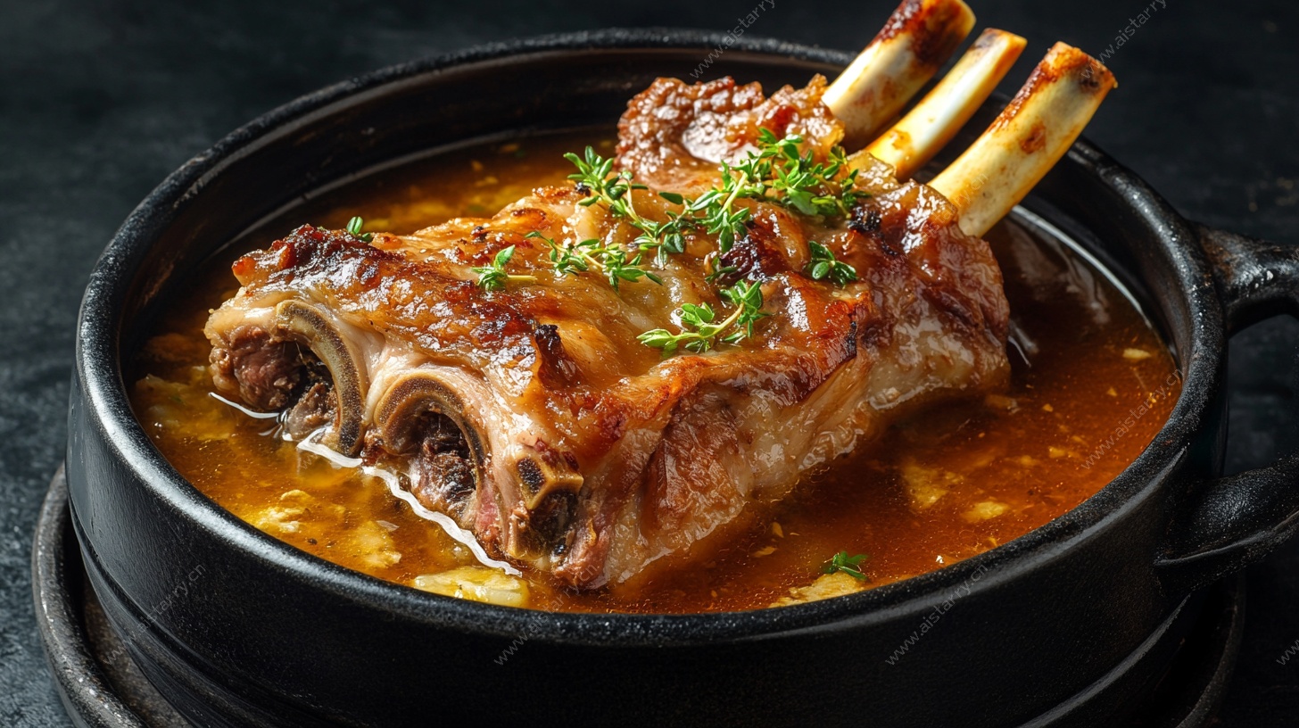 香炖牛肋骨 美味诱人