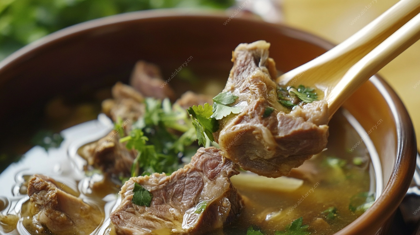 香浓羊肉汤 美味诱人
