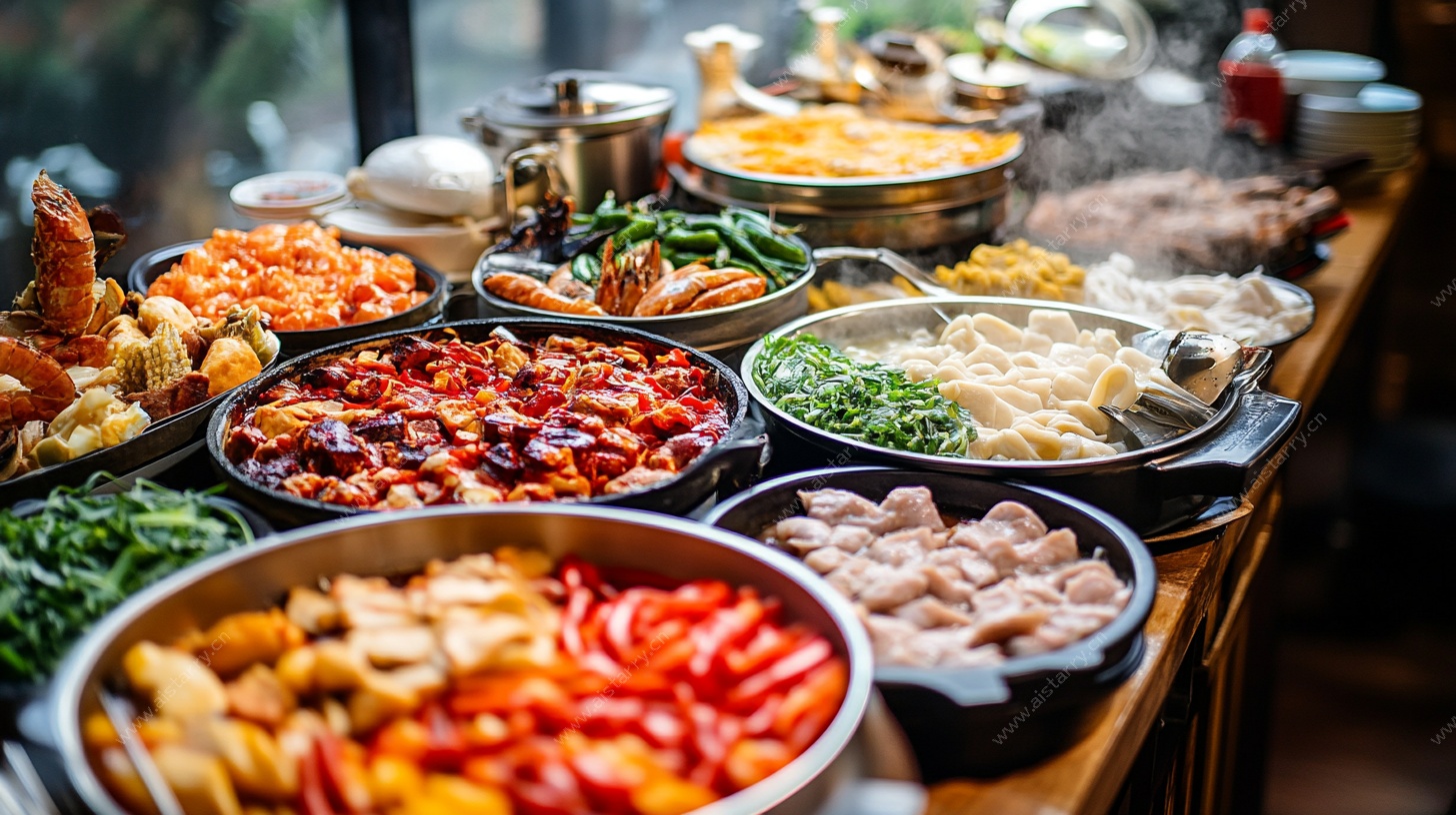 丰盛火锅食材大集合