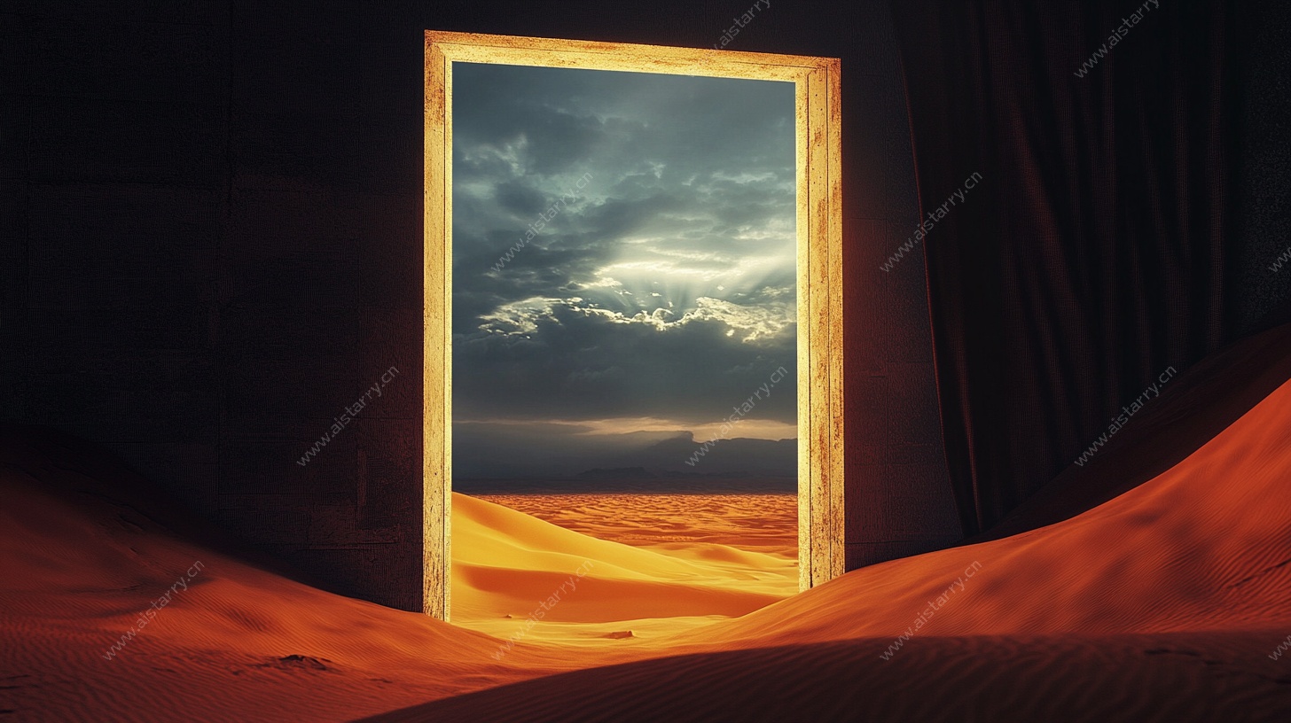 通往沙漠之境的奇幻窗口