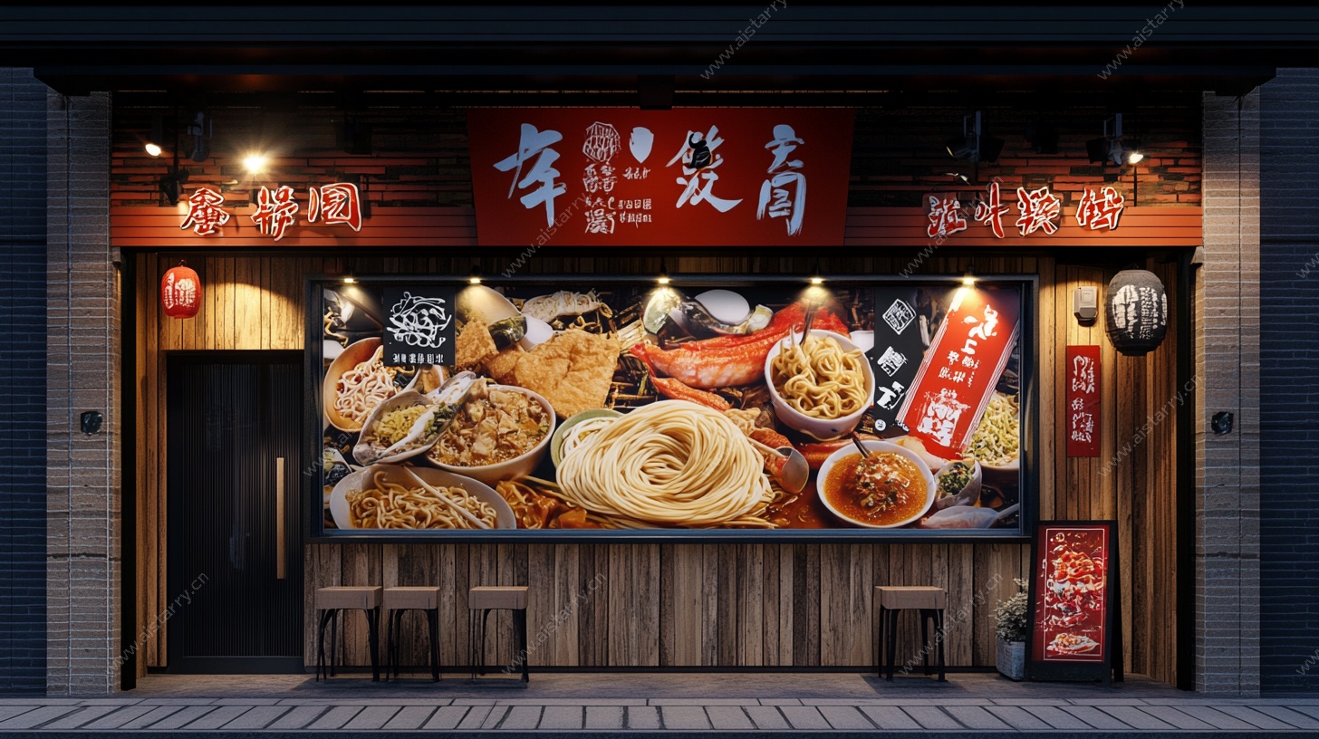 青年火锅店铺外观展示