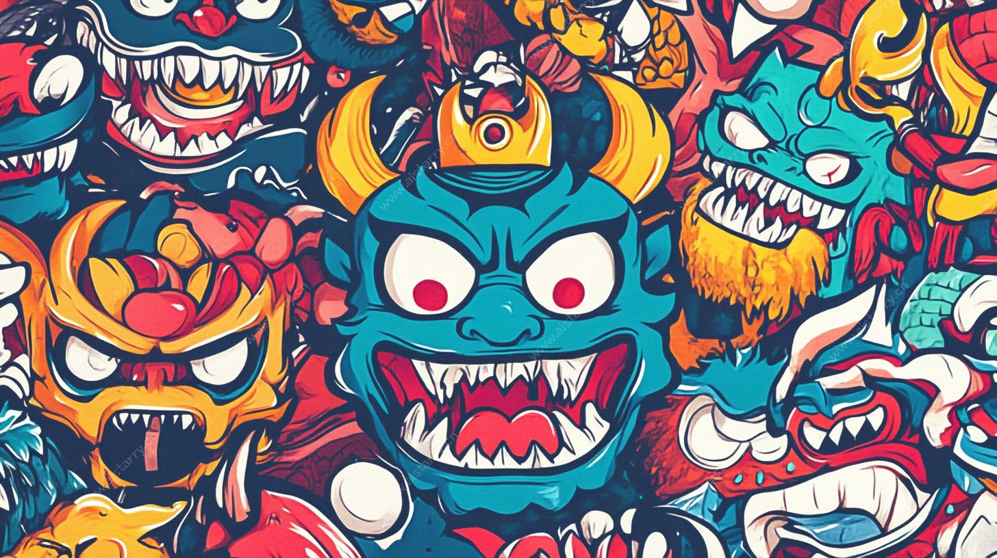 卡通怪兽大集合