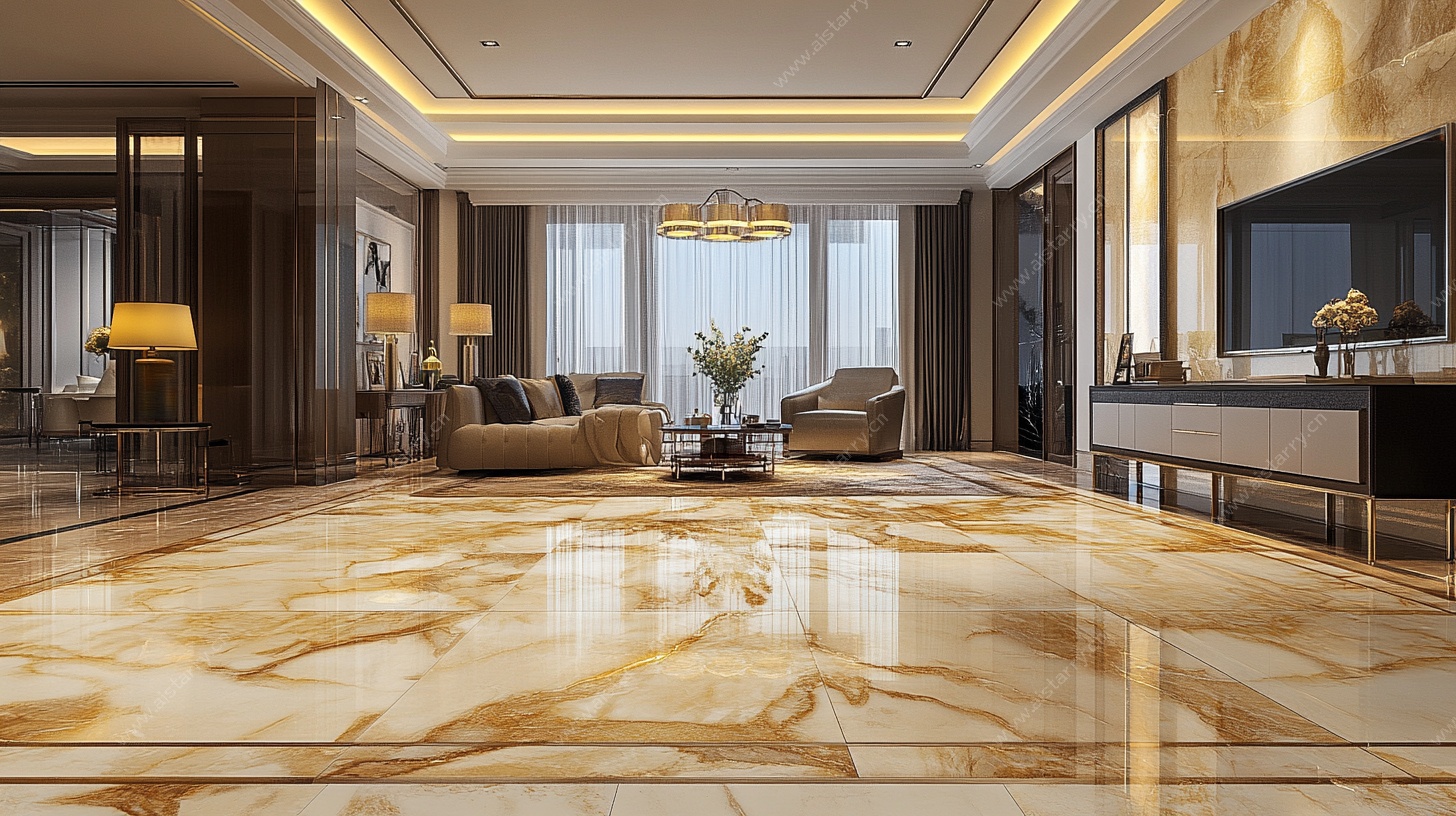 奢华大气现代风客厅空间