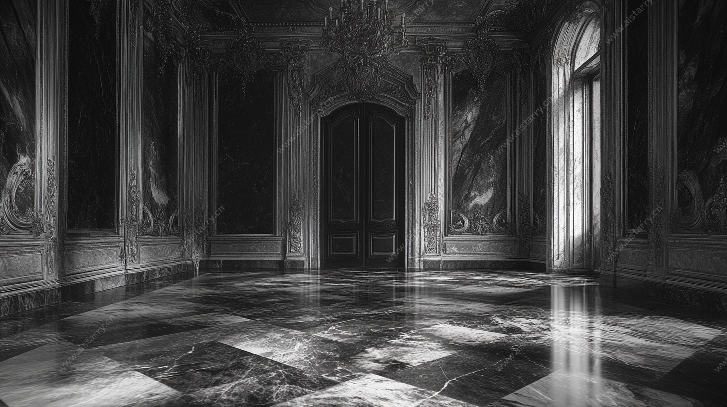 复古欧式宫殿内景