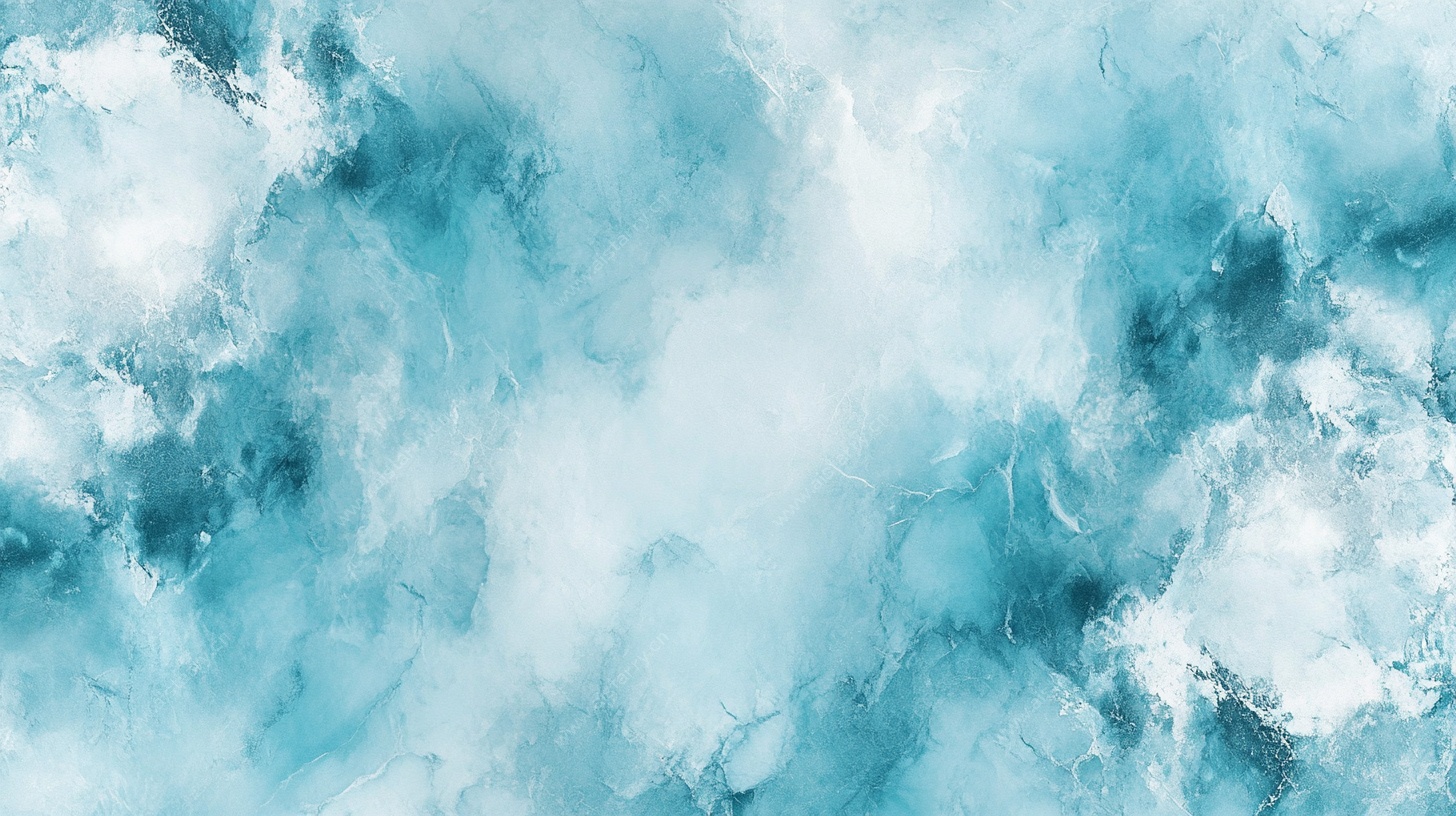 蓝白水彩风抽象背景纹理