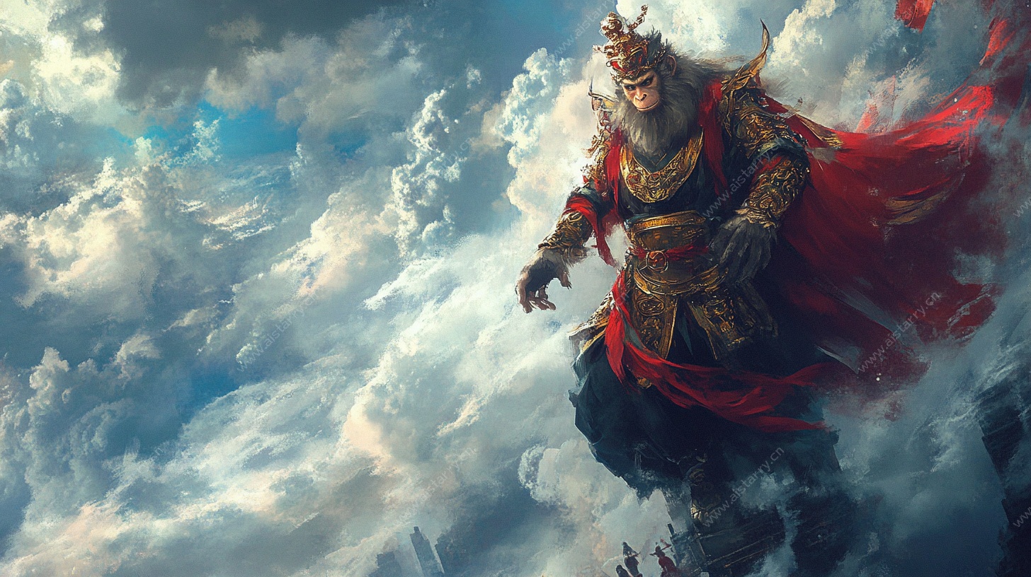 云端大圣 威风凛凛