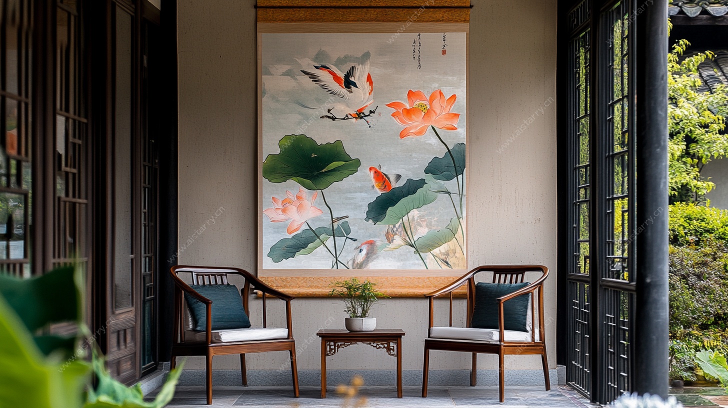 中式庭院雅致角落