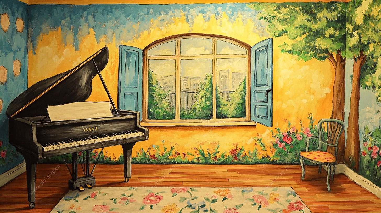 梦幻钢琴房 多彩艺术空间