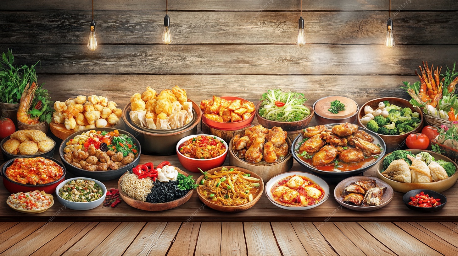 丰盛中式菜肴大集合