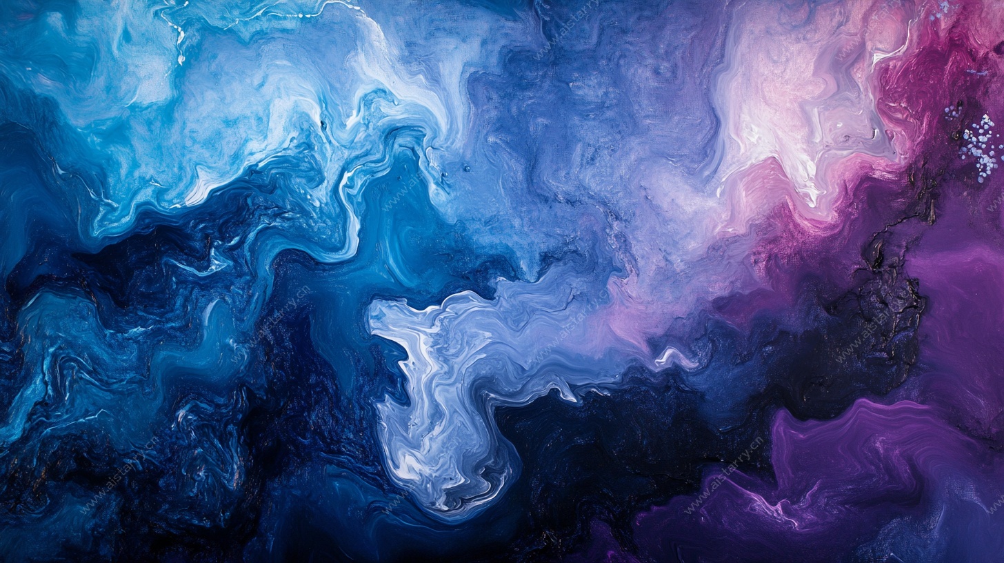 梦幻流体色彩背景图