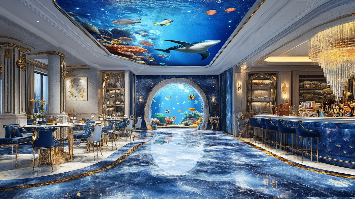 梦幻海底主题豪华餐厅