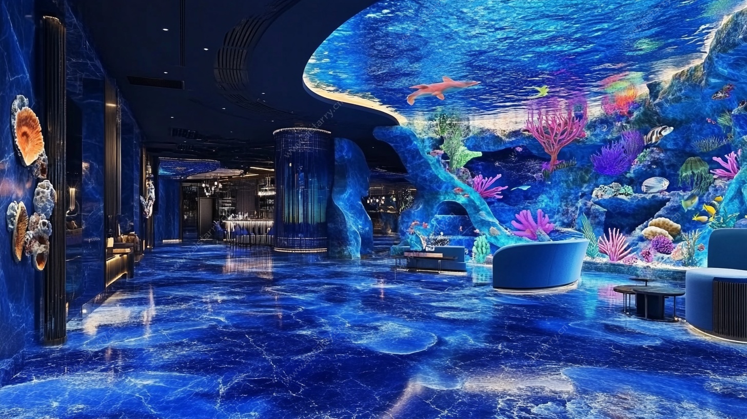 梦幻海底主题室内空间