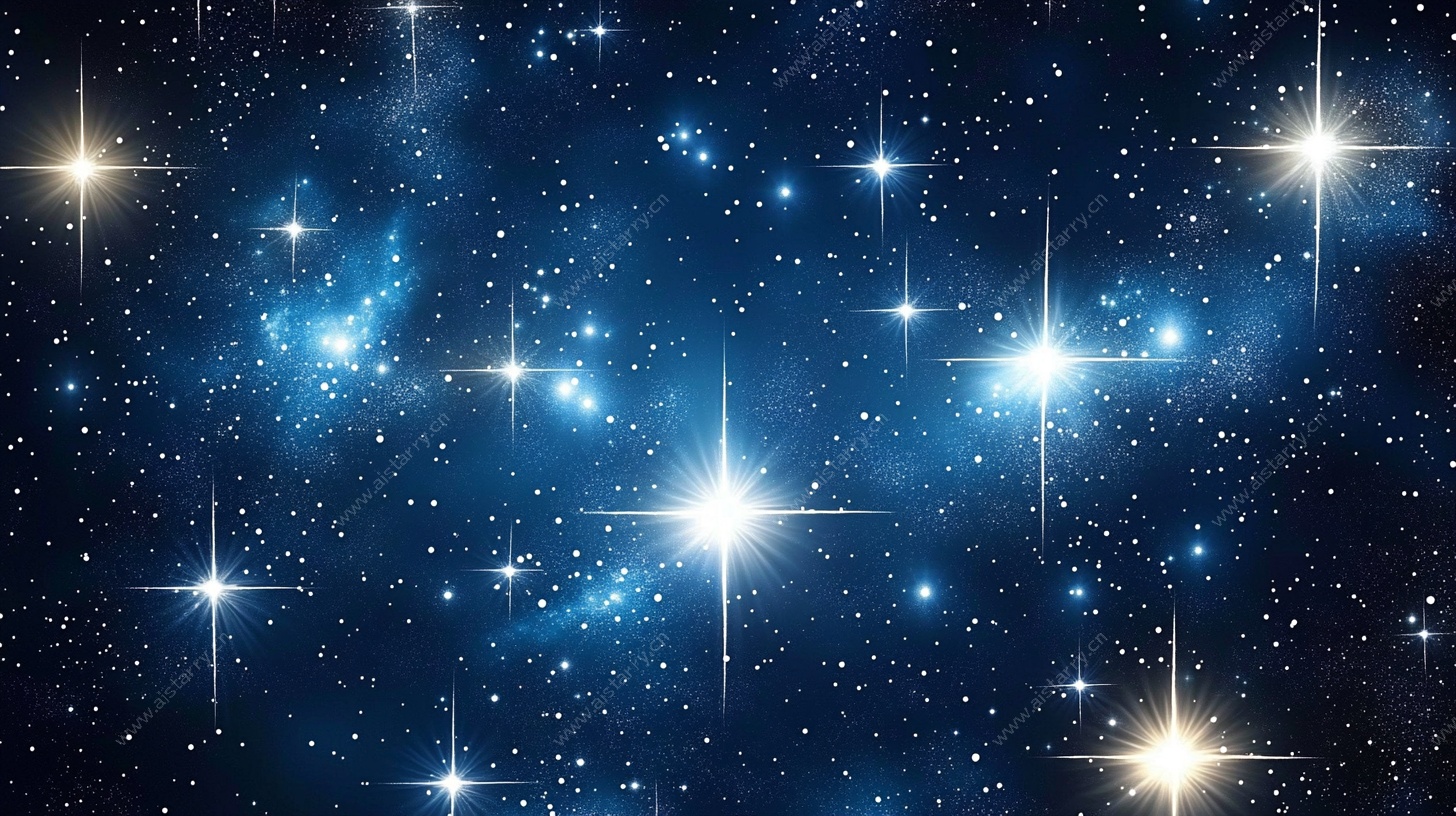 璀璨星空背景图