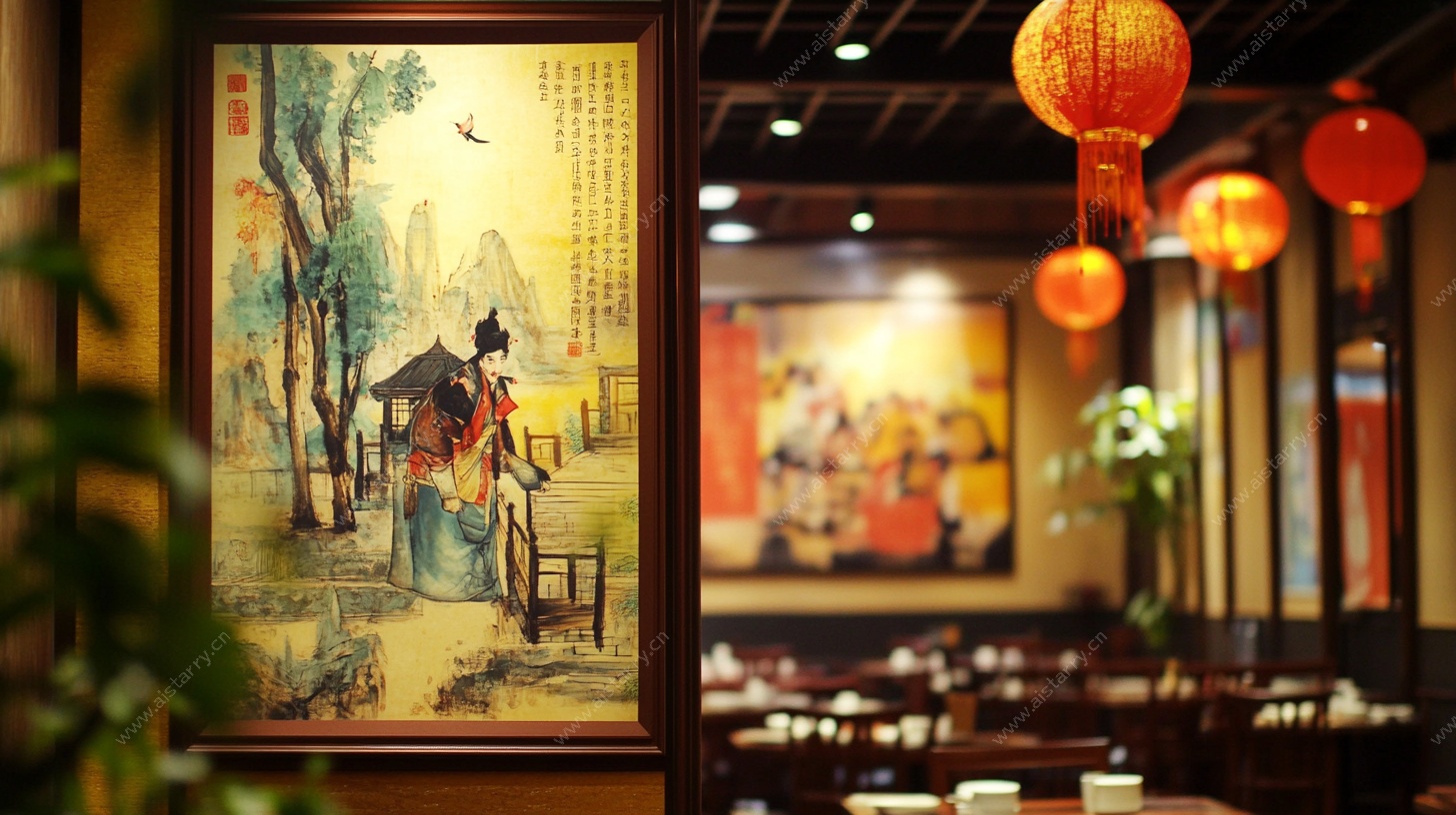 中式餐厅的古韵装饰