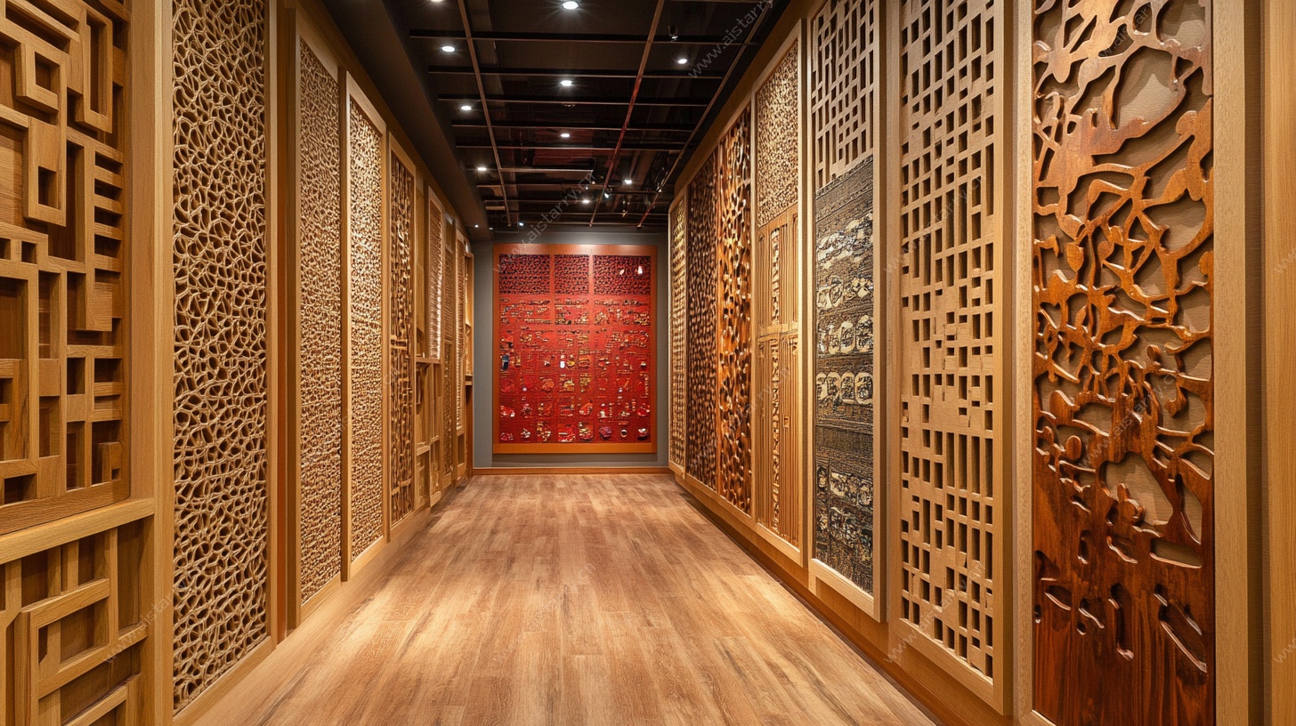 中式木雕长廊 古韵悠长