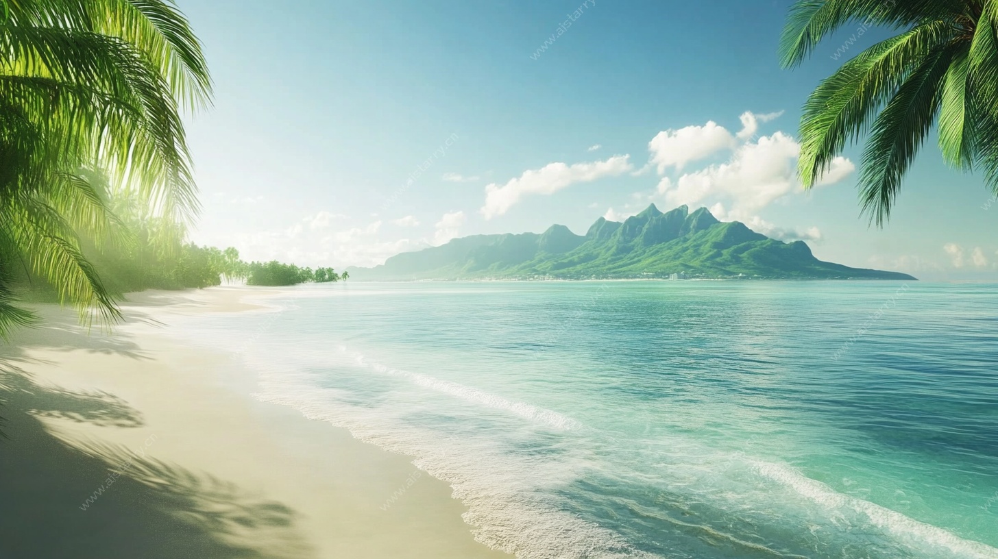 热带海滨美景