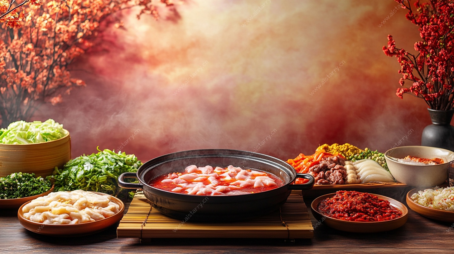 美味火锅食材 丰盛诱人