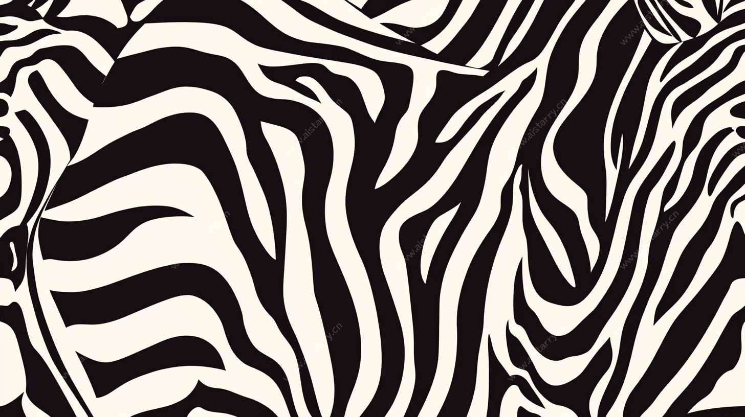 斑马纹图案背景纹理