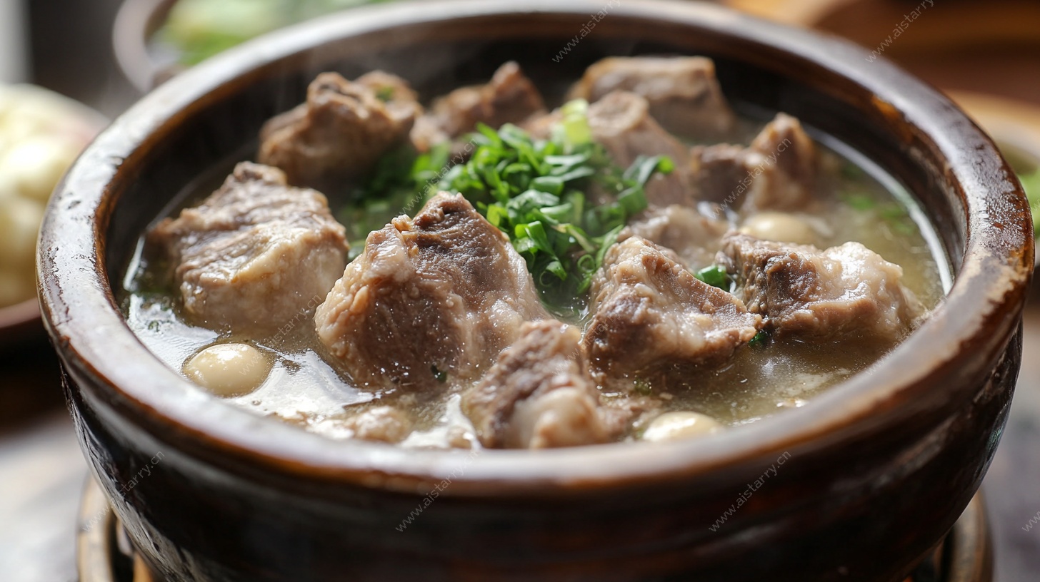 香浓排骨煲 营养美味