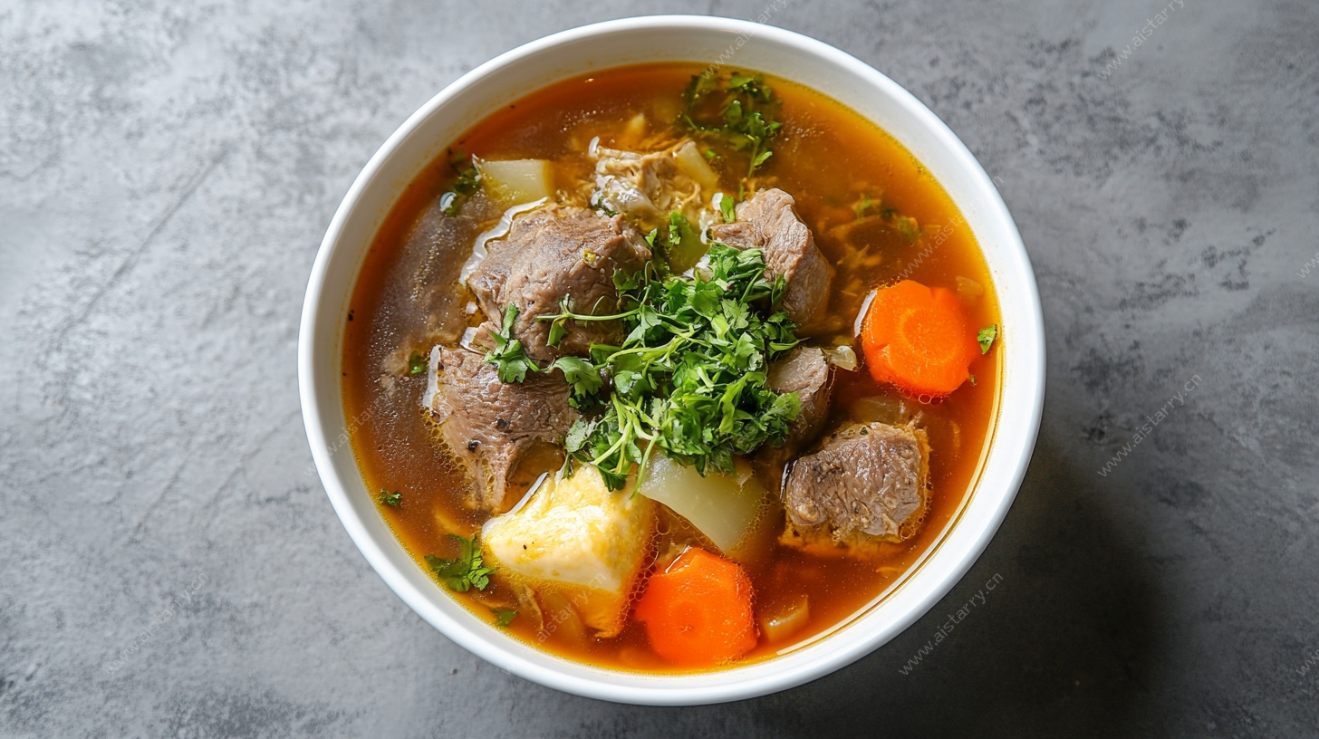 牛肉蔬菜浓汤 营养美味