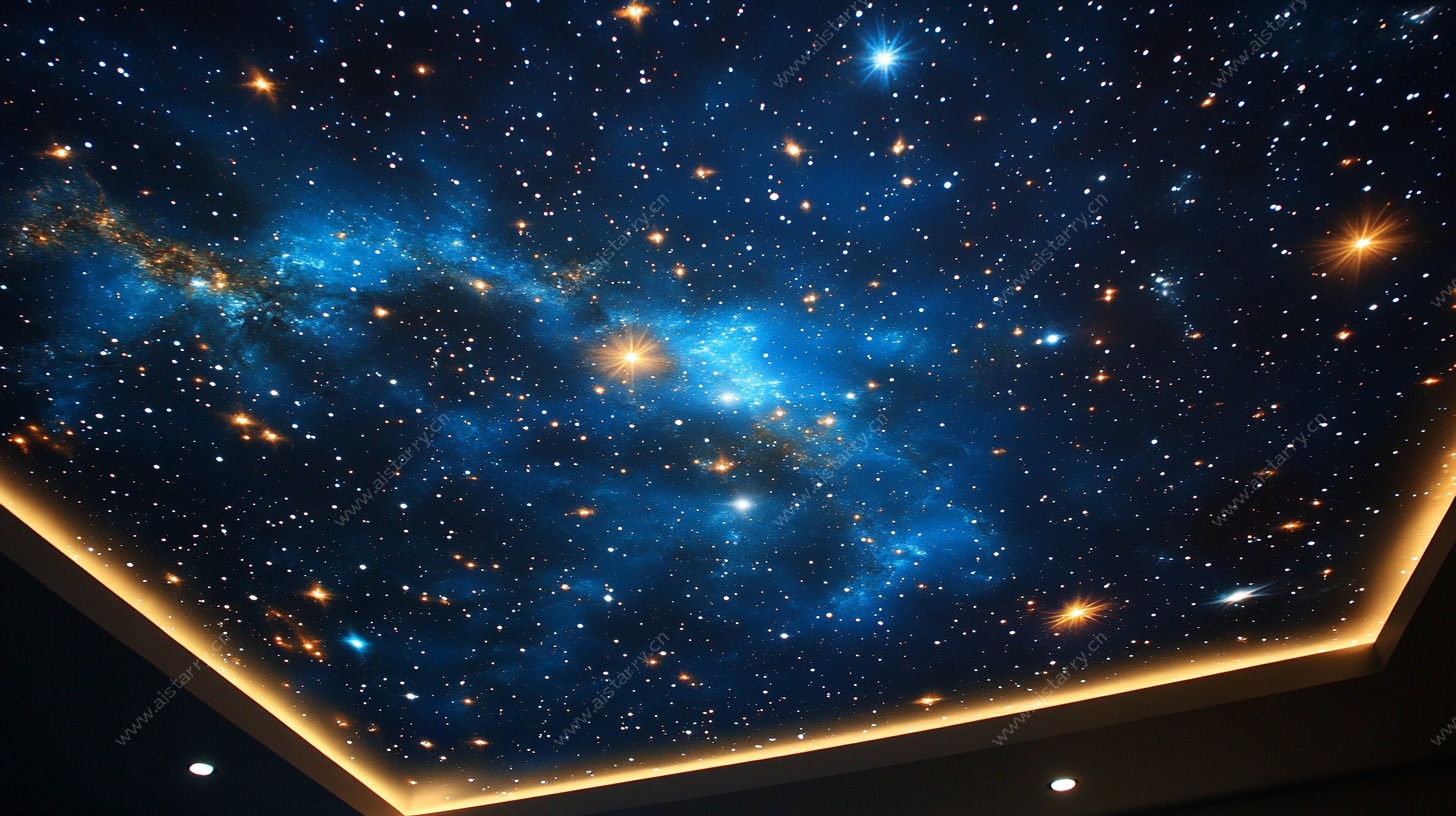 星空主题天花板设计