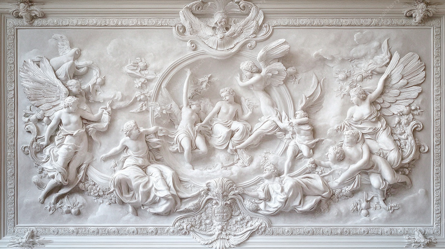 欧式浮雕艺术精美装饰图案