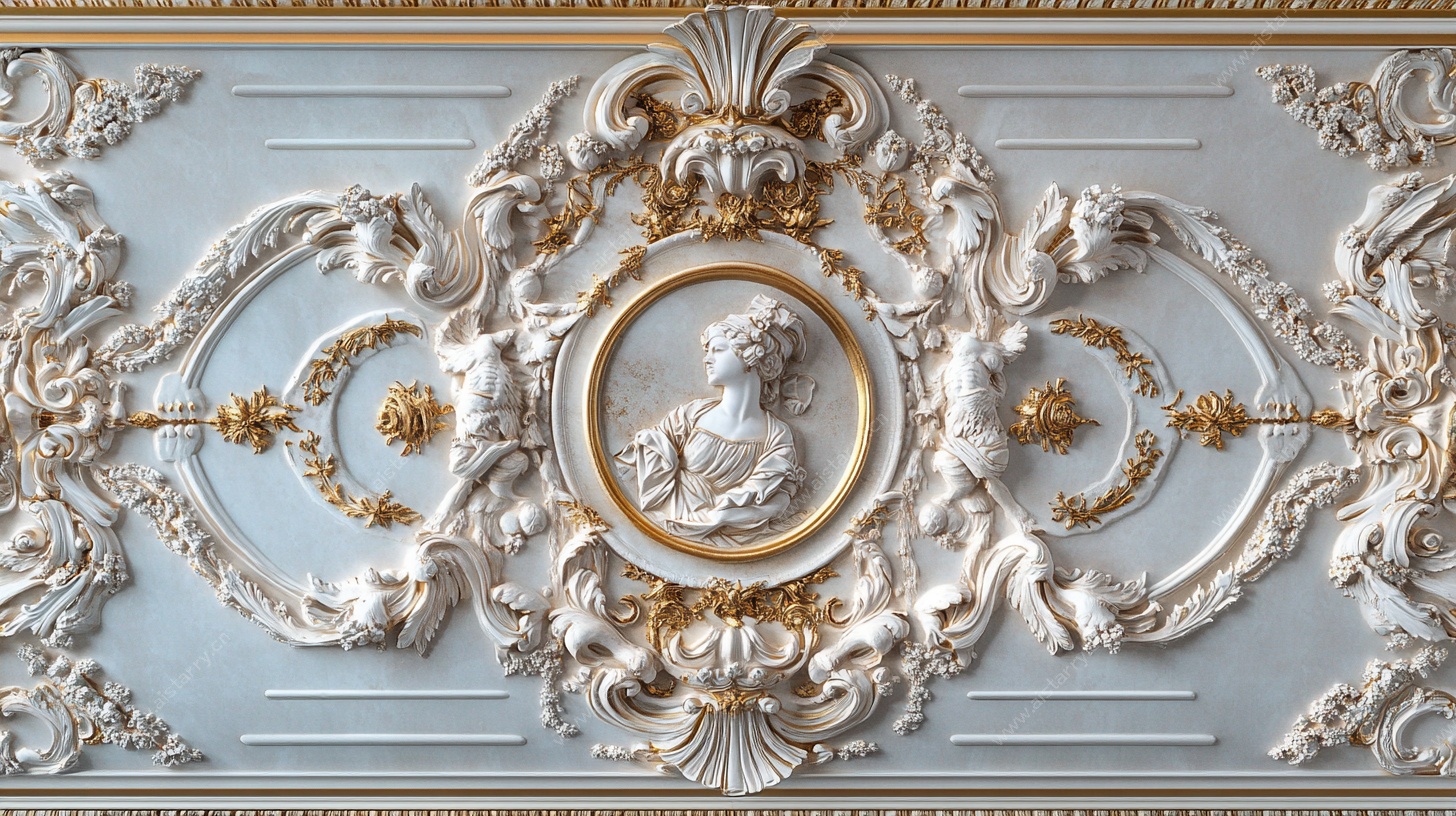 欧式浮雕墙饰 精致艺术感