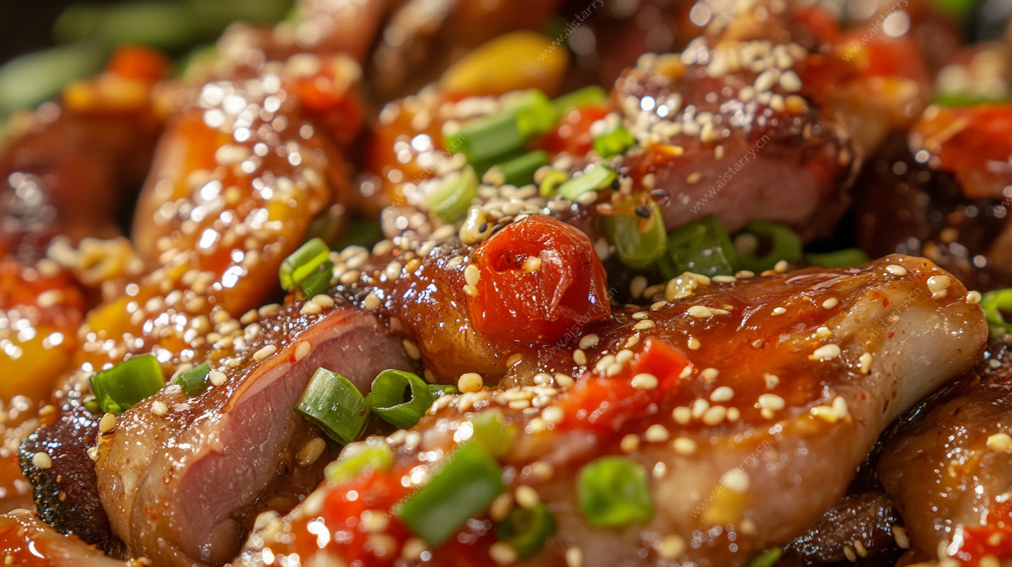 香辣美味烤排骨