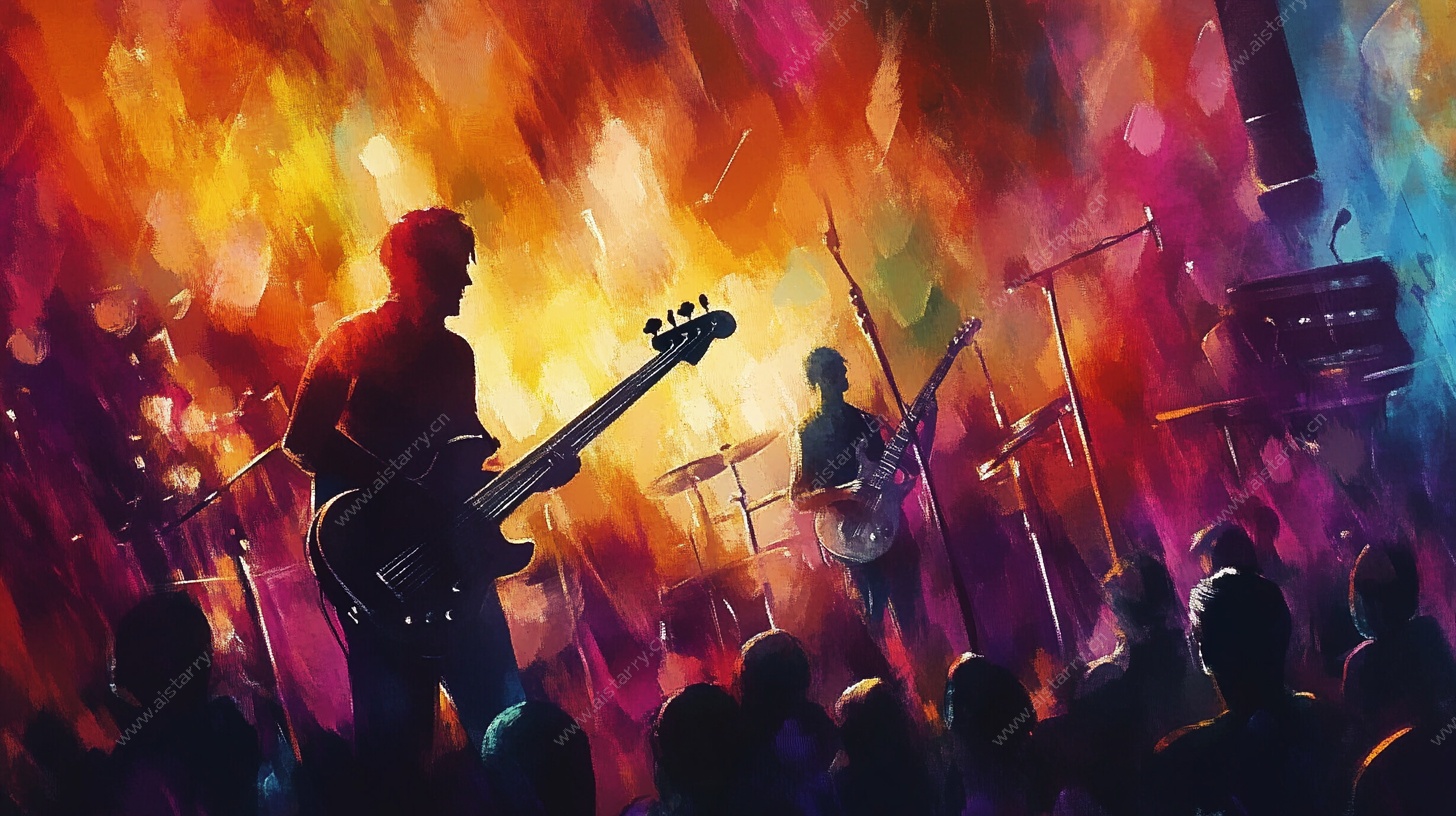 激情乐队现场演出