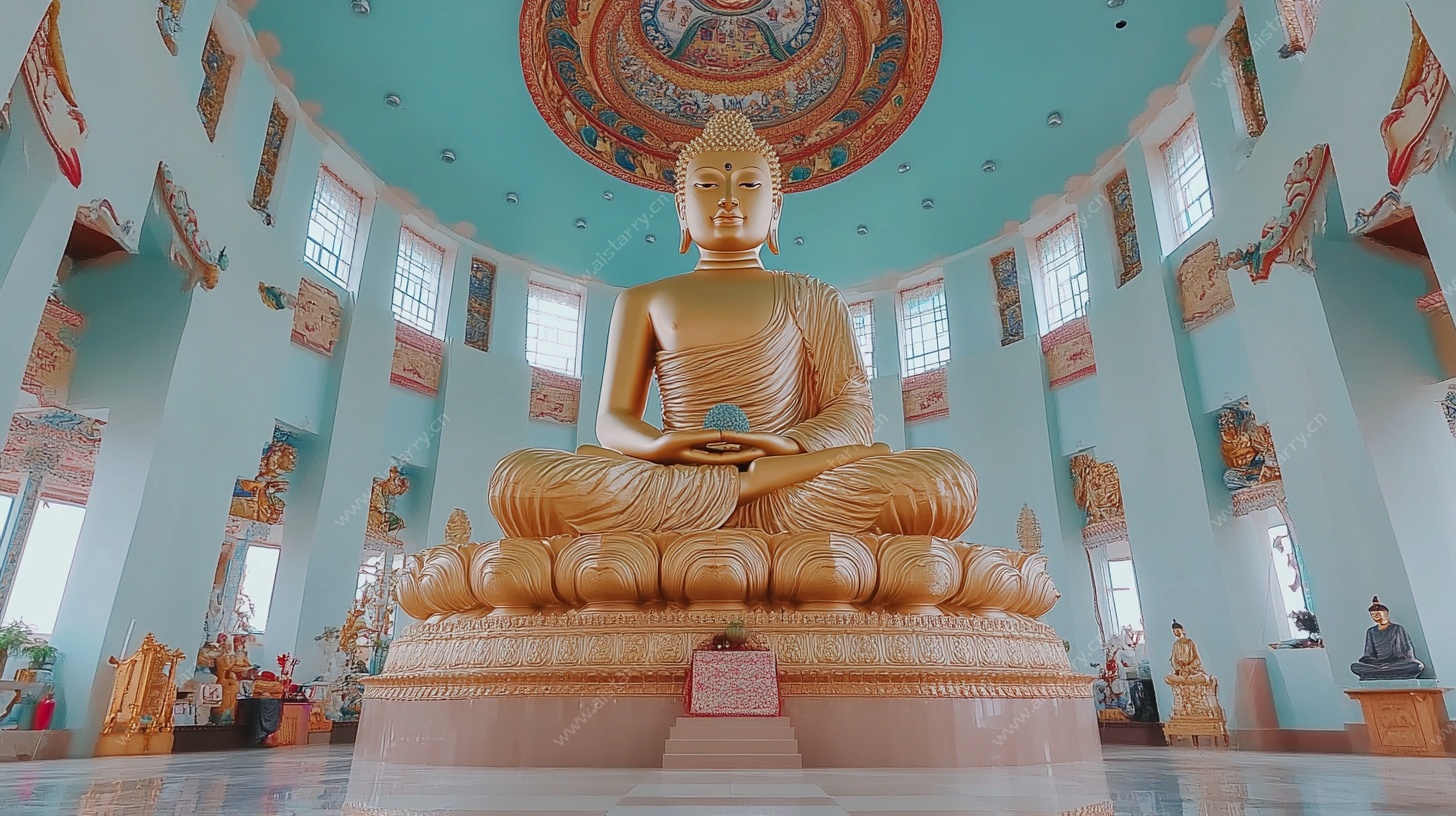 室内庄严佛像