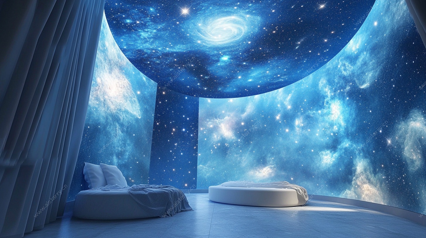梦幻星空卧室