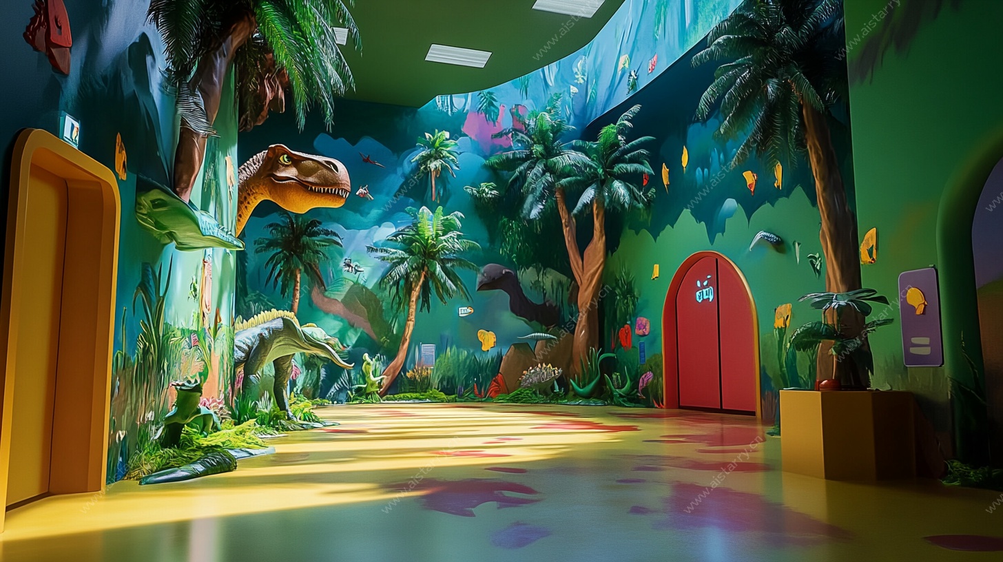 恐龙主题儿童游乐空间